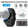 screen protector for garmin vivoactive 4, max coverage bubble-free anti-scratch soft tpu hydrogel transparent screen protection film for garmin vivoactive 4 new smart watch [5pcs]