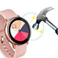 Screen Protector for Samsung Galaxy Watch Active 2 40mm 44mmTempered Glass High Definition (HD) 3 pcs