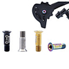 Screws For Mountain Bike MTB / Folding Bike Titanium Alloy High Strength / Non-Skid / Durable / Easy to Install Cycling Bicycle Black Rainbow Gold