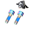 Screws For Road Bike / Mountain Bike MTB Titanium Alloy Anti-Slip / High Strength / Easy to Install Cycling Bicycle Gold Blue Grey