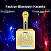 SD-504 Bluetooth Karaoke Speaker With Wireless Microphone Portable KTV Karaoke Set USB Radio K-Song Audio