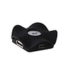 Sea Shell USB 2.0 4-Port Hub (Black)
