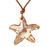 Sea Star Austrian Crystal Necklace