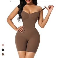 Seamless Women Bodysuit Slimming Waist Trainer Shapewear Push Up Butt Lifter Corset miniinthebox
