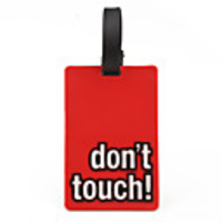 Secure Travel Suitcase ID Luggage Tag - NO,  IT