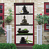 Self-adhesive Creative Door Stickers For Living Room DIY Decorative Home Waterproof Wall Stickers