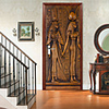 Self-adhesive Creative Door Stickers Pharaoh Image Living Room DIY Decoration Home Waterproof Wall Stickers