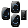Self-powered doorbell wireless home doorbell One for three without battery waterproof learning code doorbell