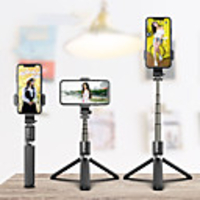 Selfie Stick Wireless Bluetooth Selfie Tripod Foldable Handheld Monopod Tripod With Shutter Iphone Remote motion camera