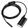 Semi-rigid WiFi Wireless Borescope 2.0MP Inspection Camera Endoscope 1200P HD IP68 Waterproof Snake Camera with 8 LEDs for iOS and Android Smartphone 3.5M
