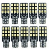 SENCART 10pcs T10 Car Light Bulbs 2 W SMD 2838 180 lm 18 LED License Plate Lights / Turn Signal Lights / Working Lights For universal All years