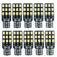 SENCART 10pcs T10 Car Light Bulbs 2 W SMD 2838 180 lm 18 LED License Plate Lights / Turn Signal Lights / Working Lights For universal All years