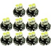SENCART 10pcs T3 / T4.2 / T5 Car Light Bulbs LED Light Bulbs Interior Lights For universal All years