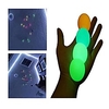 Sensory Fidget Toy Sticky Ceiling Balls Stress Reliever Glow in the Dark Luminescent Silicone For Kid