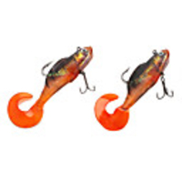 Set of 2 pcs Soft Material Fishing Lure