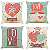 Set of 4 Simple Valentine