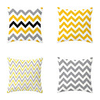 Set of 4 Throw Pillow Simple Classic 4545 cm Cushion Vintage Circle Cover Sofa Home Decor Throw Pillow Case