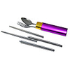 Set Of Three Stainless Steel Silverware (Assorted Colors)