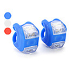 Set of Two Silicon Bicycle Safety Warming Tail Lamps (Assorted Colors)