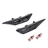 Share to Smoked Black Side Marker Signal Lights Lamp with T10 LED Bulbs For Honda Civic 2016-2018