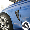 Shark Gills Side Fender Vent Decoration 3D Stickers For BMW E46 F30 E90 E60 F20 F10 E36 E39 E87 E70 G30 performance Car-Styling