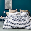 Shark Print 2/3 Pieces Bedding Set Duvet Cover Set Comforter Cover Ultra Soft Hypoallergenic Microfiber Include 1 Duvet Cover and 1 or 2 Pillowcases