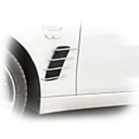 shark simulate air vents hood decoration ventilation openings fake shark decals strong