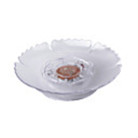 Shatter-resistant Small Thickened Colorful Plate-Transparent