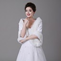 Shawls Faux Fur Wedding Fur Wraps With
