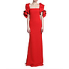 Sheath / Column Elegant Minimalist Wedding Guest Formal Evening Dress Scoop Neck Short Sleeve Floor Length Satin with Sleek 2020
