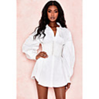 Sheath / Column Minimalist Sexy Party Wear Cocktail Party Dress Queen Anne Long Sleeve Short / Mini Spandex with Sash / Ribbon 2020