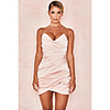 Sheath / Column Sexy bodycon Party Wear Cocktail Party Dress Sweetheart Neckline Sleeveless Short / Mini Stretch Satin with Sleek Ruched 2020