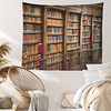 Shelf Books Wall Tapestry Art Decor Blanket Curtain Hanging Home Bedroom Living Room Decoration Polyester miniinthebox