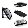 Shell Holster Belt Clip Combo Case for iPhone 4 (Blue)
