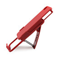Shell Holster Belt Clip Combo Case for iPhone 4 (Red)