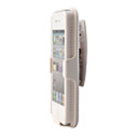 Shell Holster Belt Clip Combo Case for iPhone 4 (White)