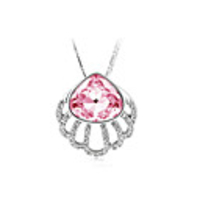 Shell Crystal Necklace
