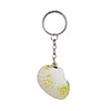 Shell Style Keychain with Soft Plastic Material