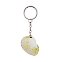 Shell Style Keychain with Soft Plastic Material