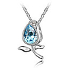 Shining Follower Crystal Alloy Necklace