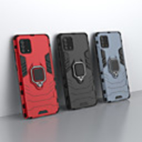 Shockproof Armor Case for Samsung Galaxy S20 S20 Plus S20 Ultra 360 Rotating Ring Kickstand Holder Built-in Magnetic Car Mount Armor Shockproof Cover