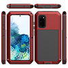 Shockproof Dustproof Water Resistant Full Body Cases Solid Colored Silicone Glass Metal Case For Samsung Galaxy S21 S20 Plus Ultra S10 S9 S8 Note 20 Note 10 miniinthebox