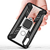 Shockproof Transparent Armor Phone Case For Huawei Y7 Y9 Y6 2019 P Smart Plus 2019 Honor 10 Lite Magnetic Holder Ring Back Cover Silicone Soft TPU Edge Protective