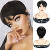 Short Pixie Cut Wigs Synthetic Hair Wigs Short Wigs With Bangs Short Pixie Cut Wigs For Women miniinthebox