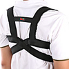 Shoulder Brace / Shoulder Support Back Brace for Running Hiking Cycling / Bike Slim Line Elastic Joint support Lycra Spandex Rubber 1pc Sport Outdoor Black