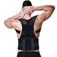 Shoulder Brace / Shoulder Support Posture Trainer 1 pcs Sports Poly / Cotton Yoga Fitness Inversion Exercises Wearproof Lightweight Posture Corrector For Men
