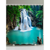 Shower Curtains Hooks Casual Country Polyester Novelty Machine Made Waterproof Bathroom
