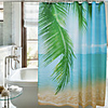 Shower Curtains Casual Polyester Machine Made Waterproof Bathroom