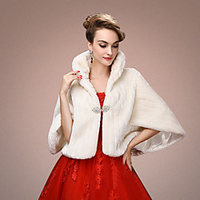 Shrugs Faux Fur Wedding / Party Evening Women