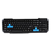 Silent Type Waterproof Multi-Media QWERTY USB 2.0 Keyboard